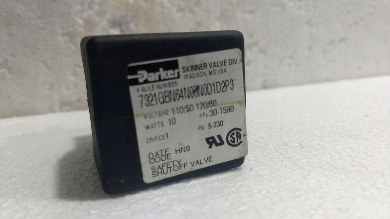 Parker 7321GBN64N00N0D1D2P3 Safety Shutt Off Valve 10 Watts Kpa 30-1590
