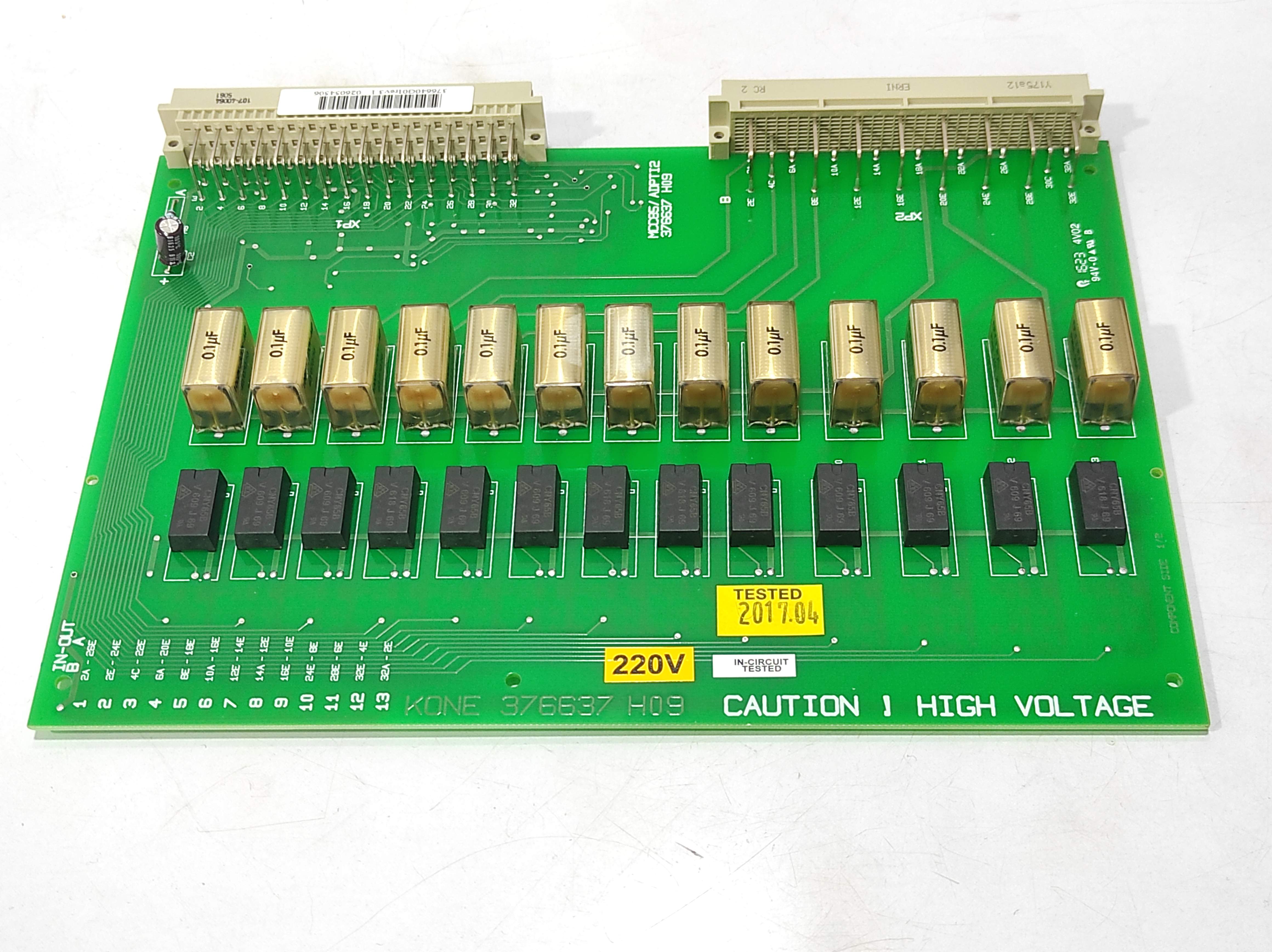 Kone 376640G01 Rev 3.1 PCB MCC85 ADPTI2