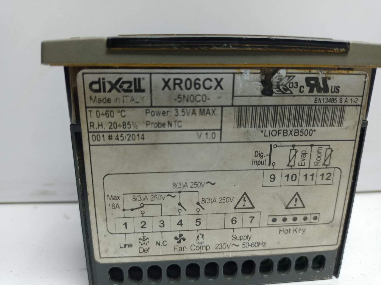 Dixell XR06CX-5N0C0 Controller For AC