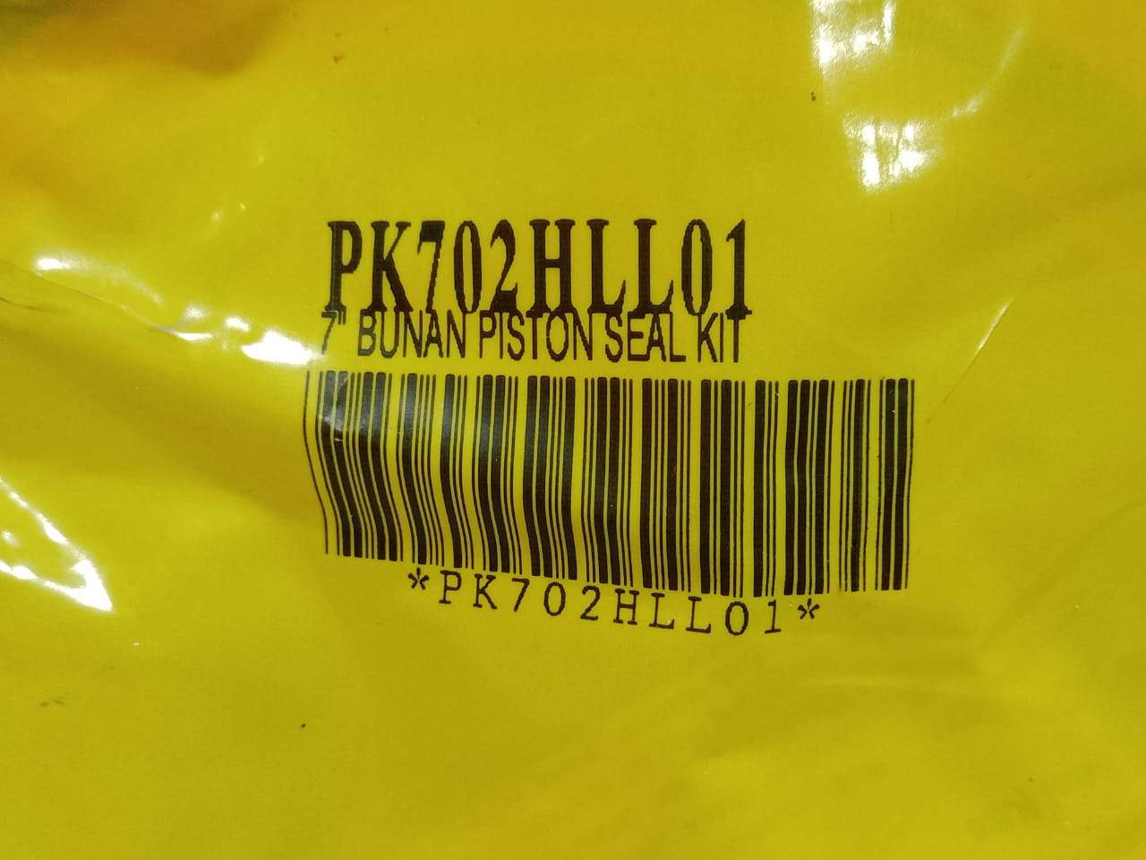 Parker PK702HLL01 7Inch Bunan Piston Seal Kit