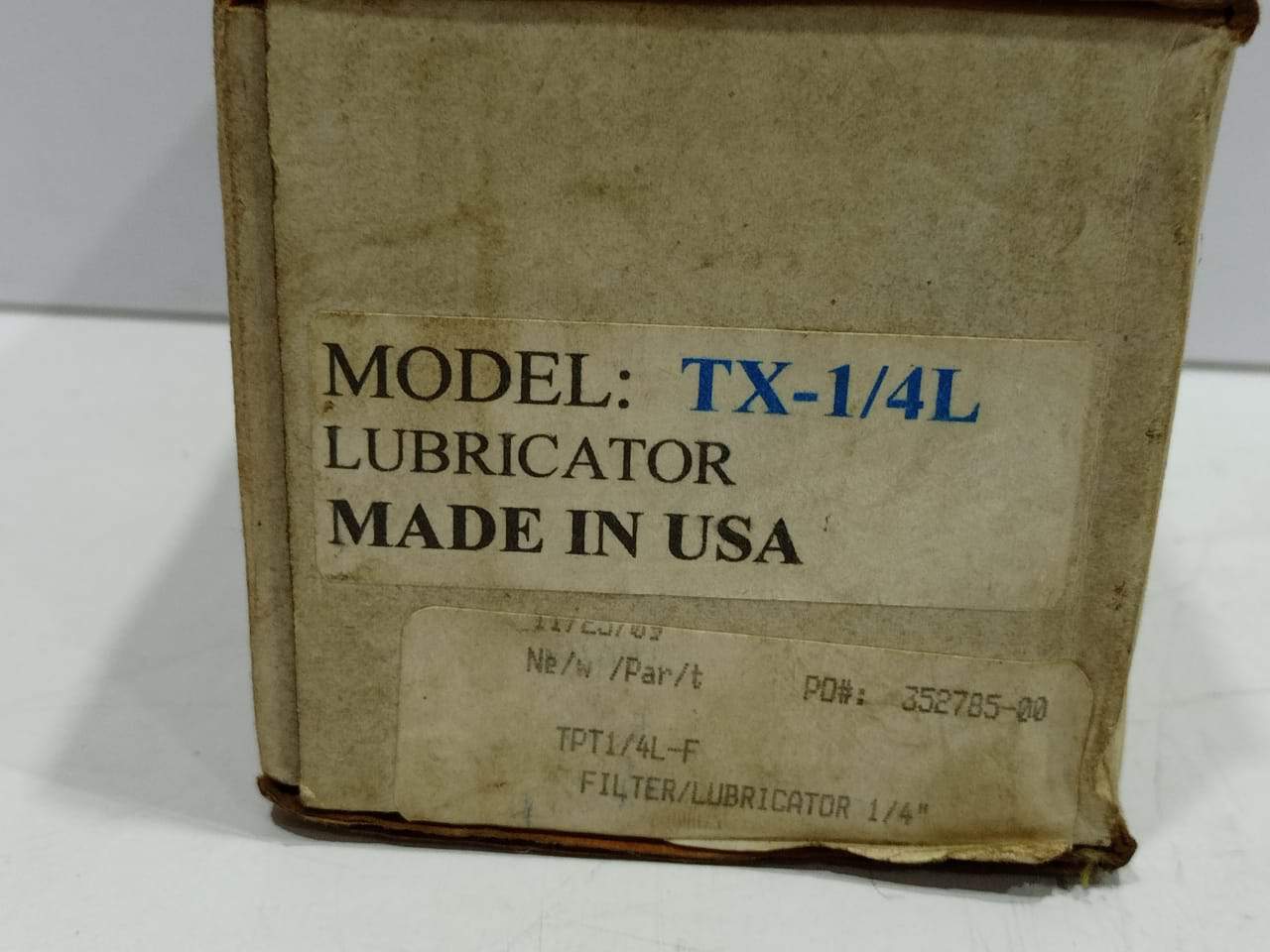 Texas Pneumatic TX-1_4L Lubricator