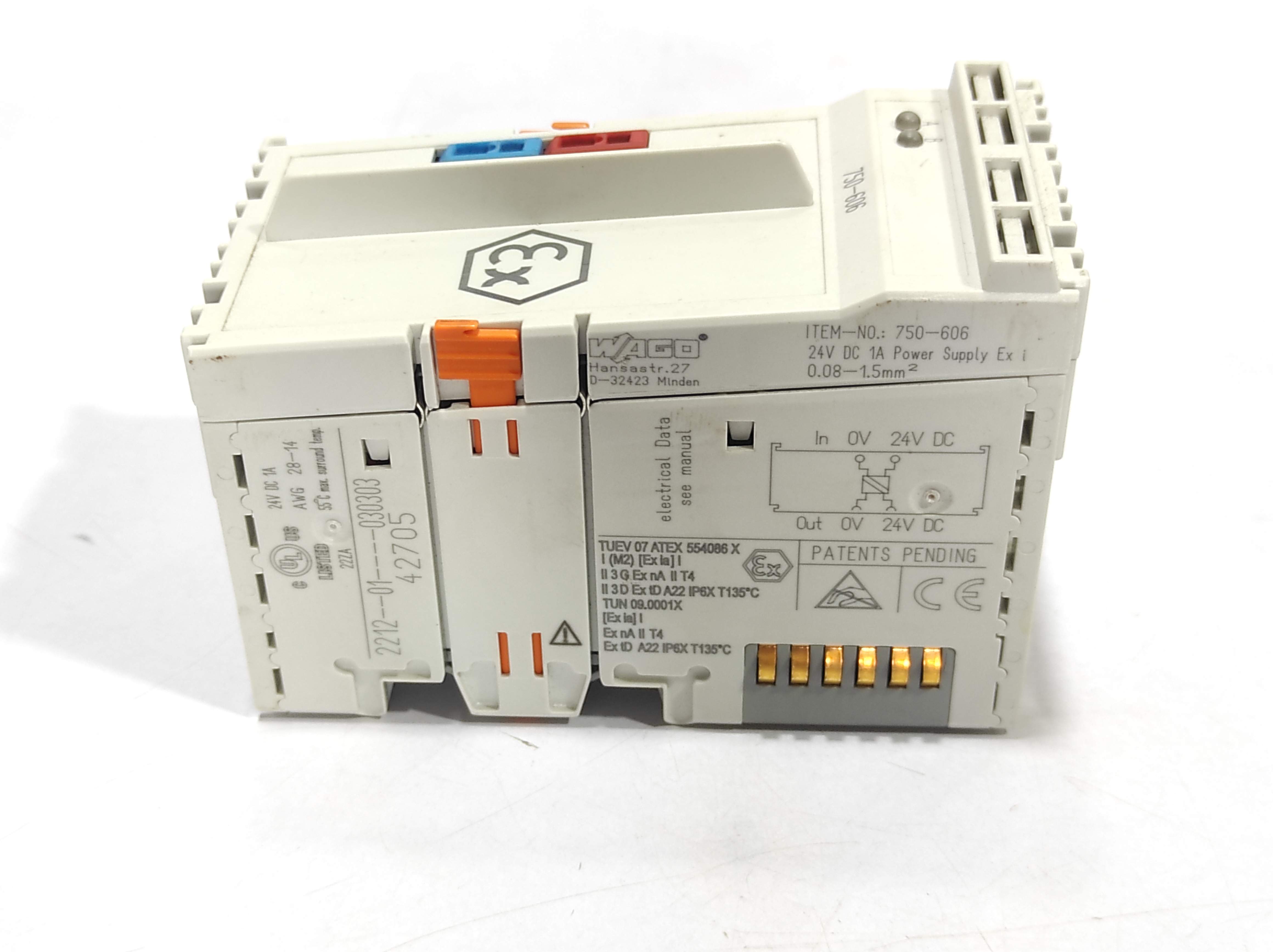 Wago 750-606 Power Supply Module