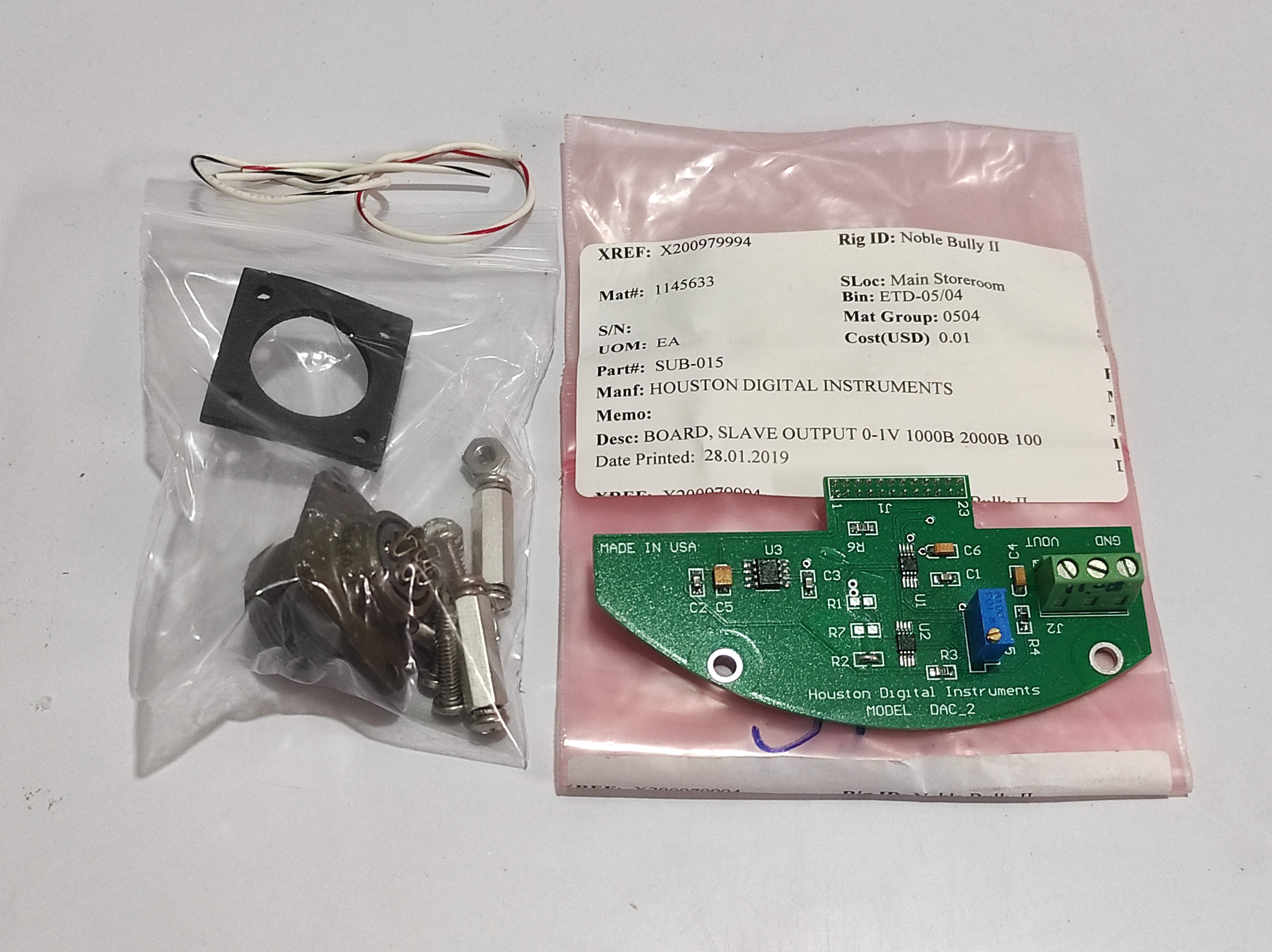 HDI SUB-015 Slave Output 0-1V 1000B 2000B PCB