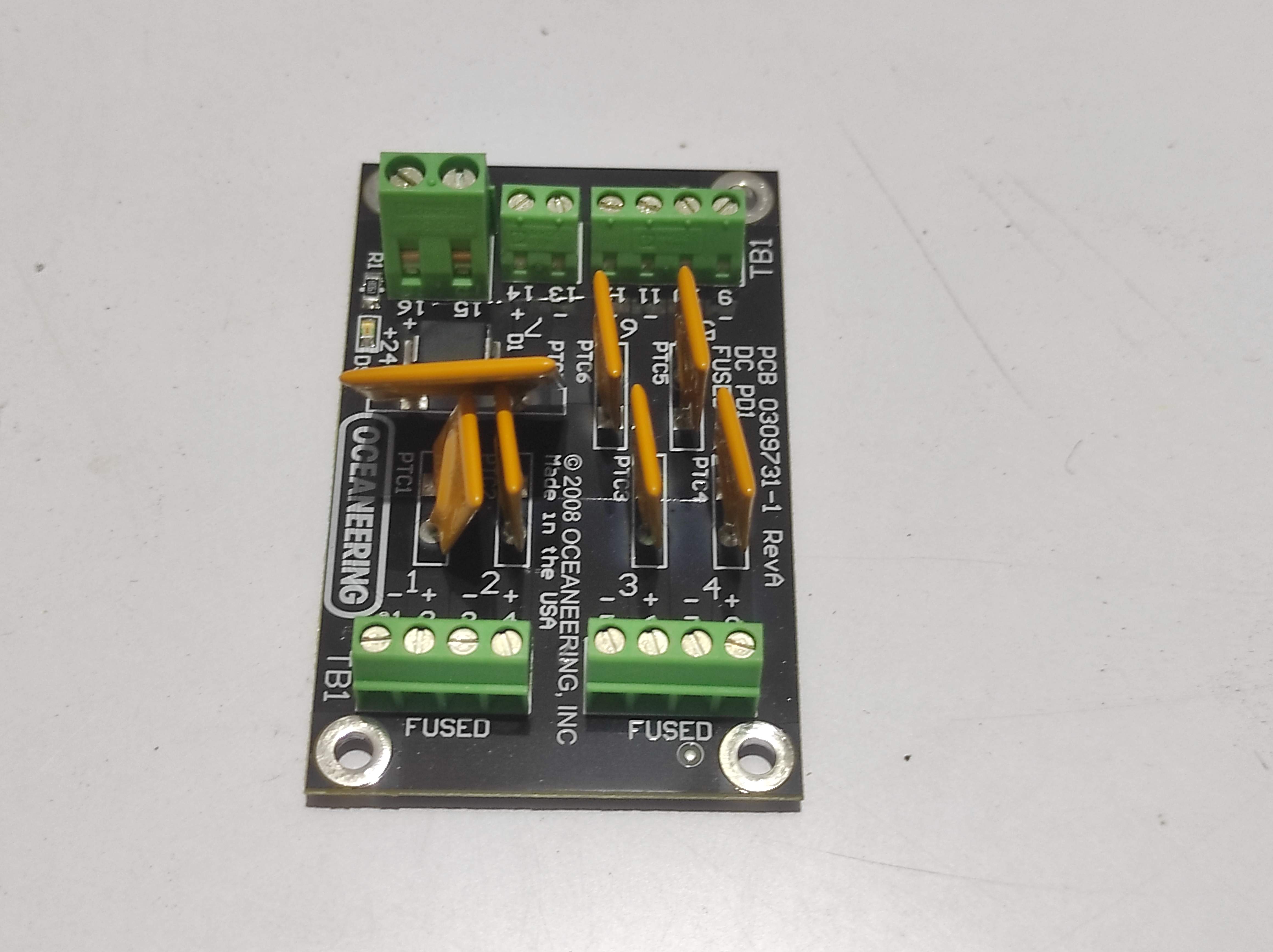 Oceneering 0403796 DC Power Distribution Type 1 Card