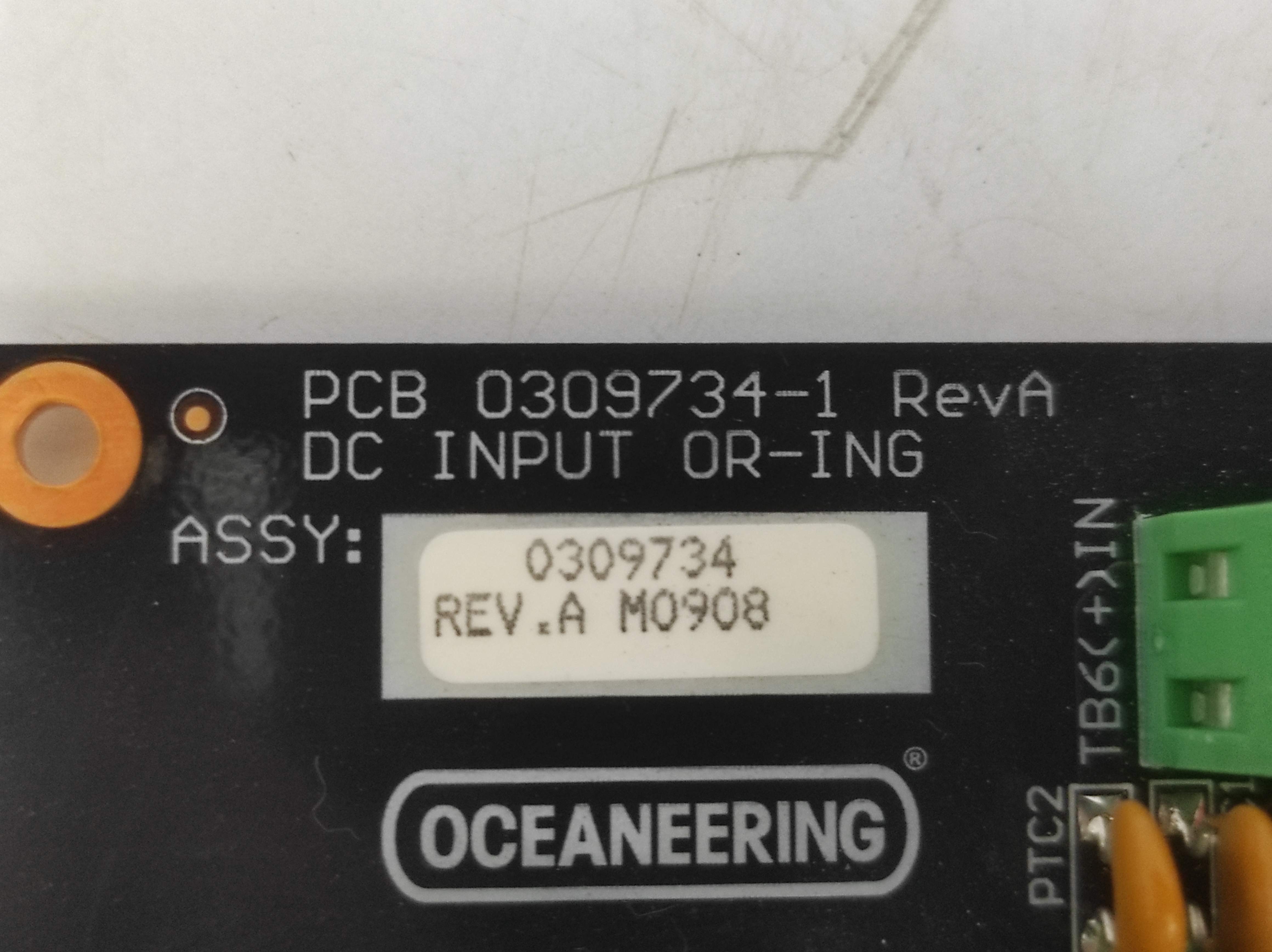 Oceaneering 0309734-1 Rev A PCB