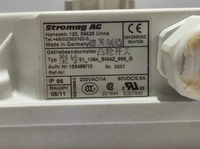 Stromag AG 51_5900_BM3Z_499_G Gear Limit Switch