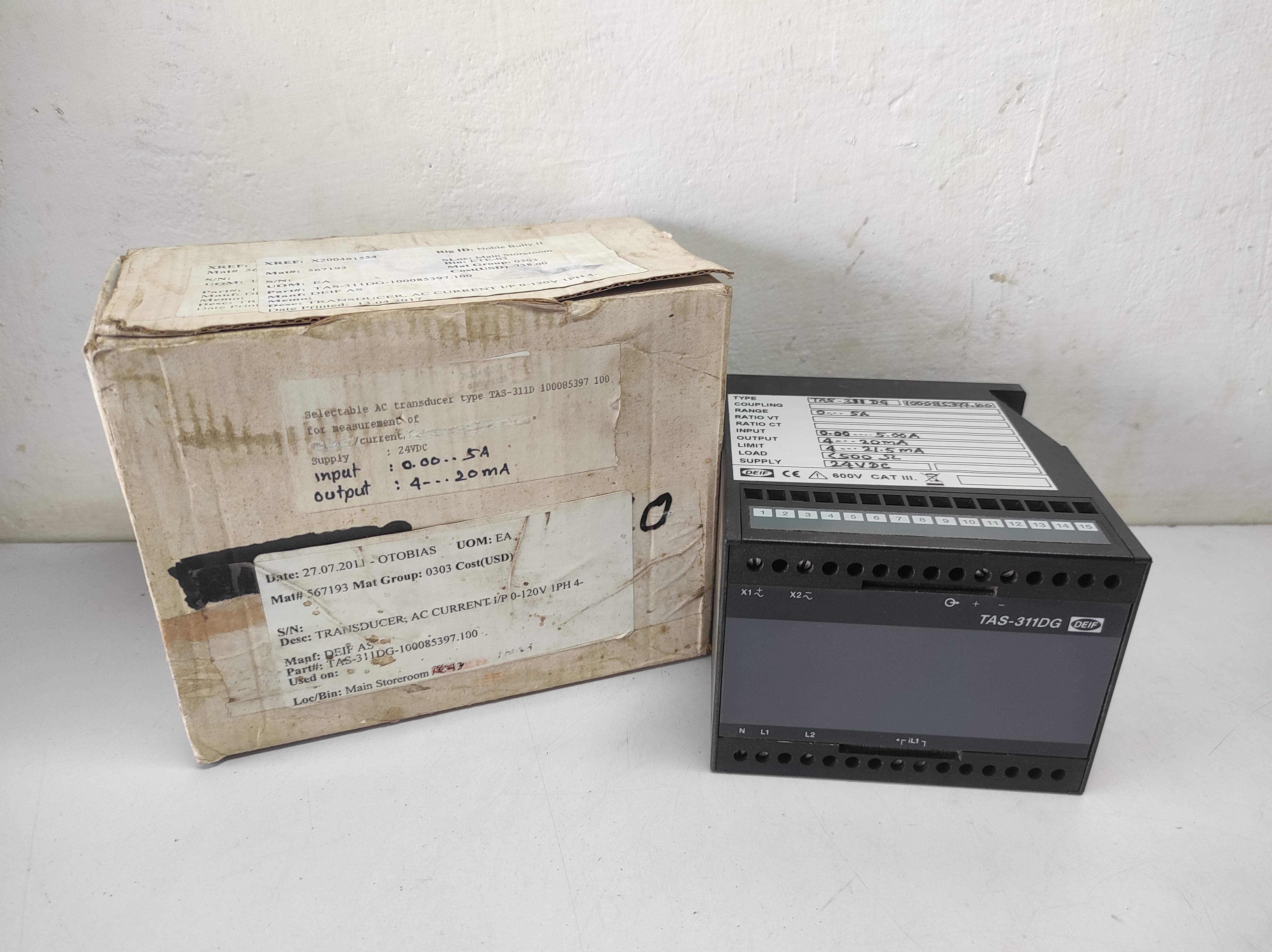 Deif TAS-311DG 100085397.100 Current Transducer
