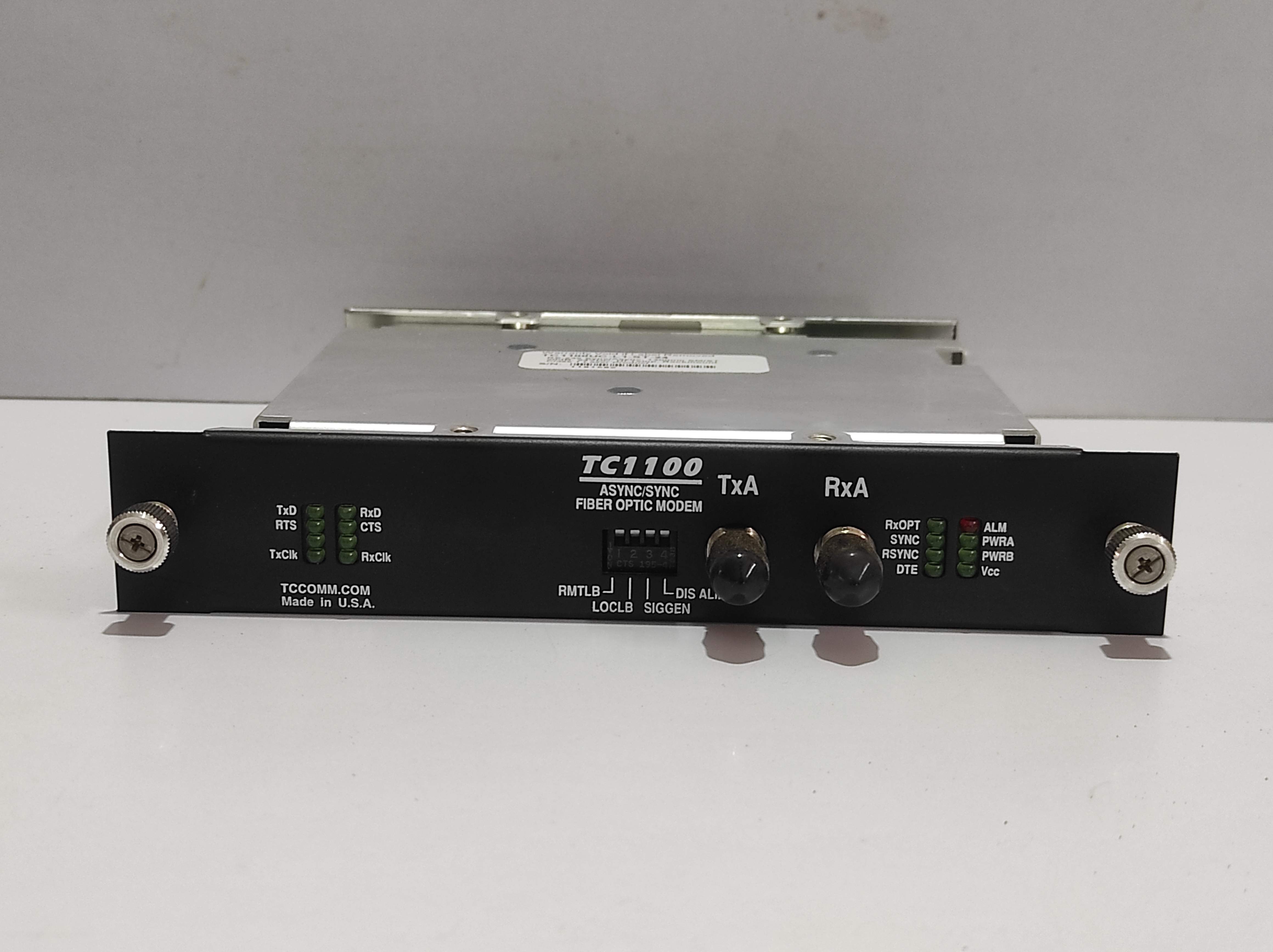 Tccomm TC1100 Fiber Optic Modem