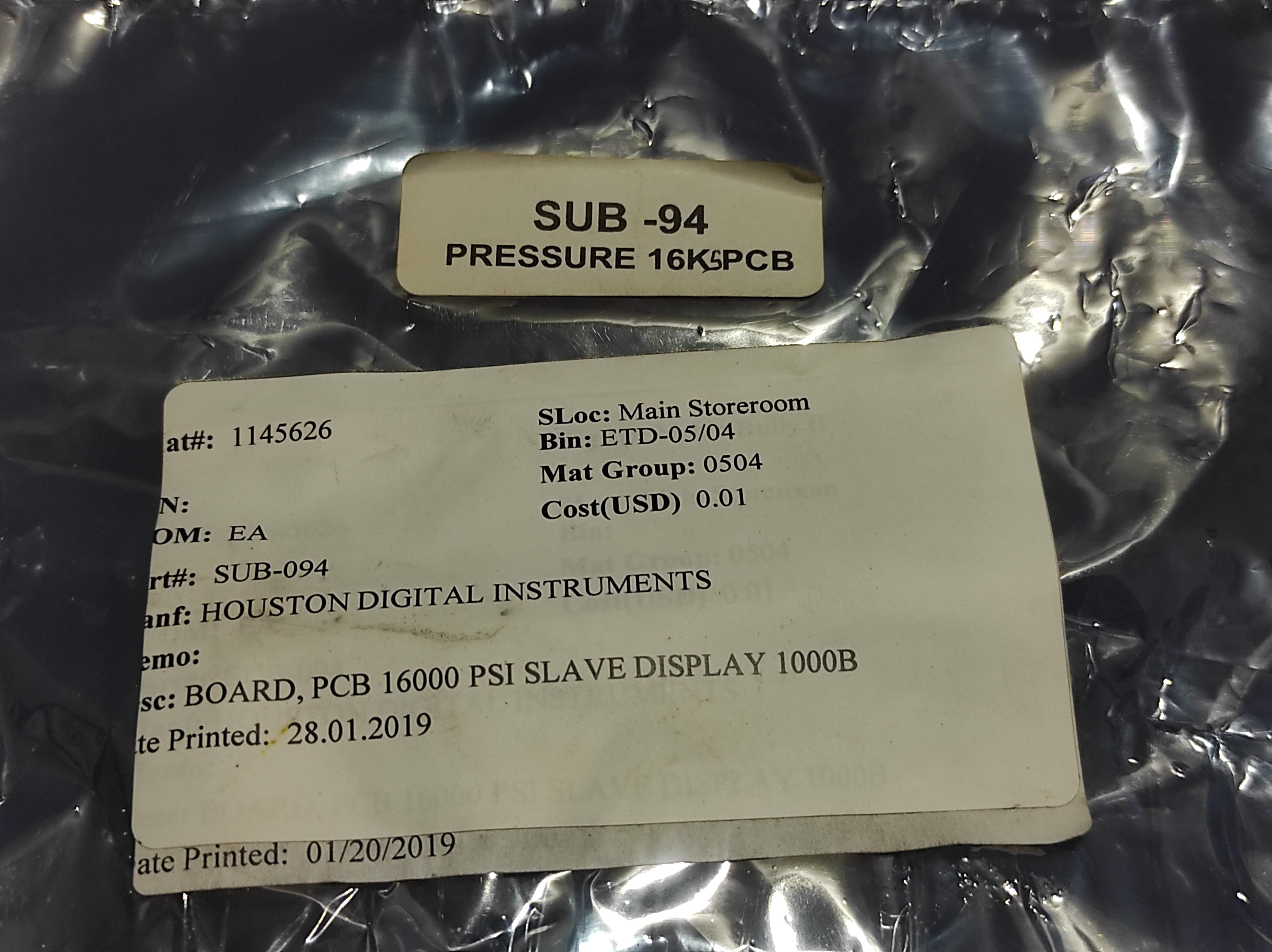 HDI SUB-85 Printed Circuit 10000 PSI Standar Board