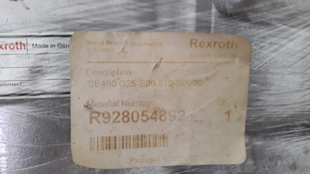 Rexroth R928054892 SE460 G25-S00-010-S0V00