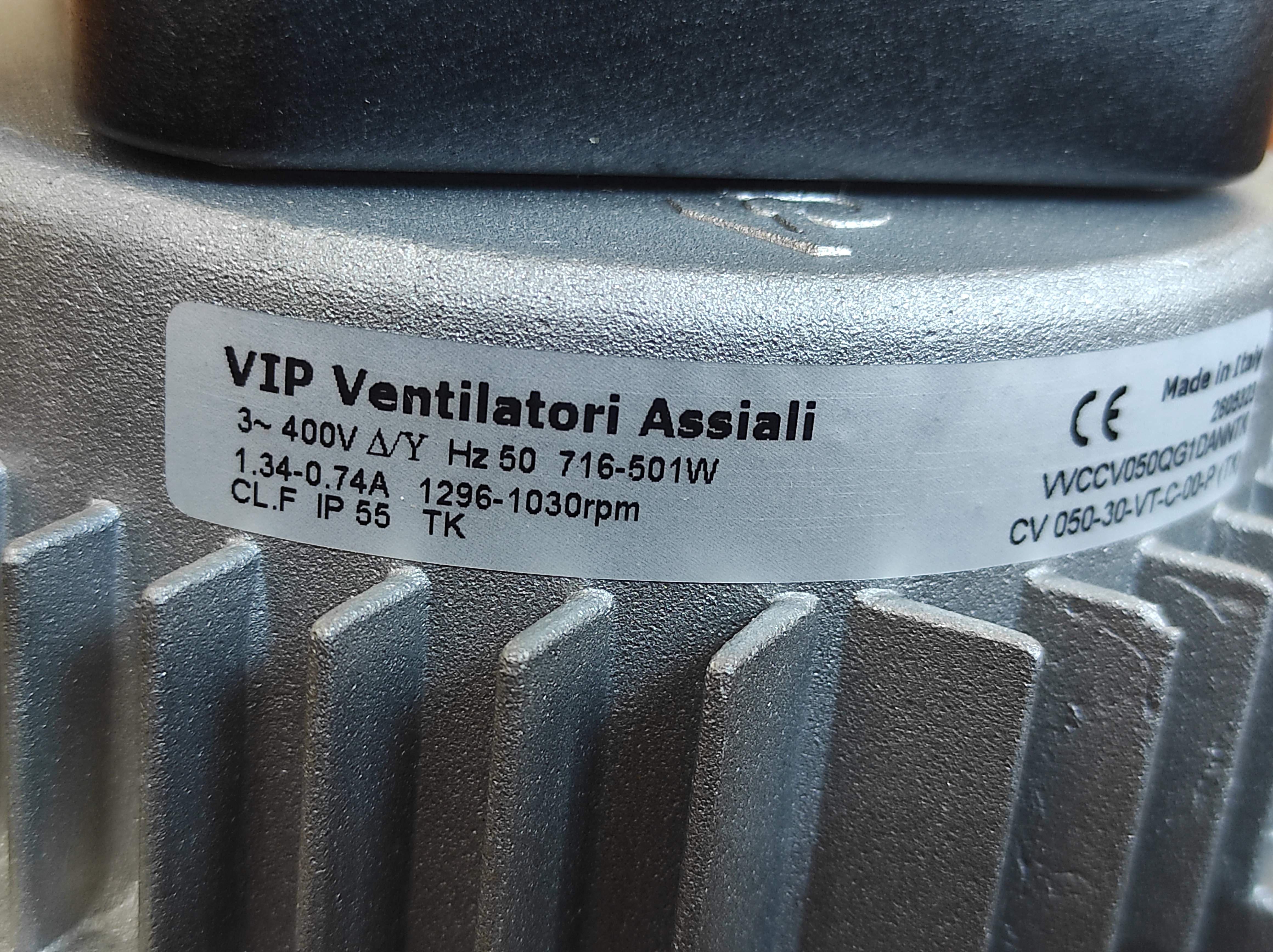 VIP Ventilatori Assiali WCCV050QG1DANNTK 2605323 CV 050-30-VT-C-00-P Fan