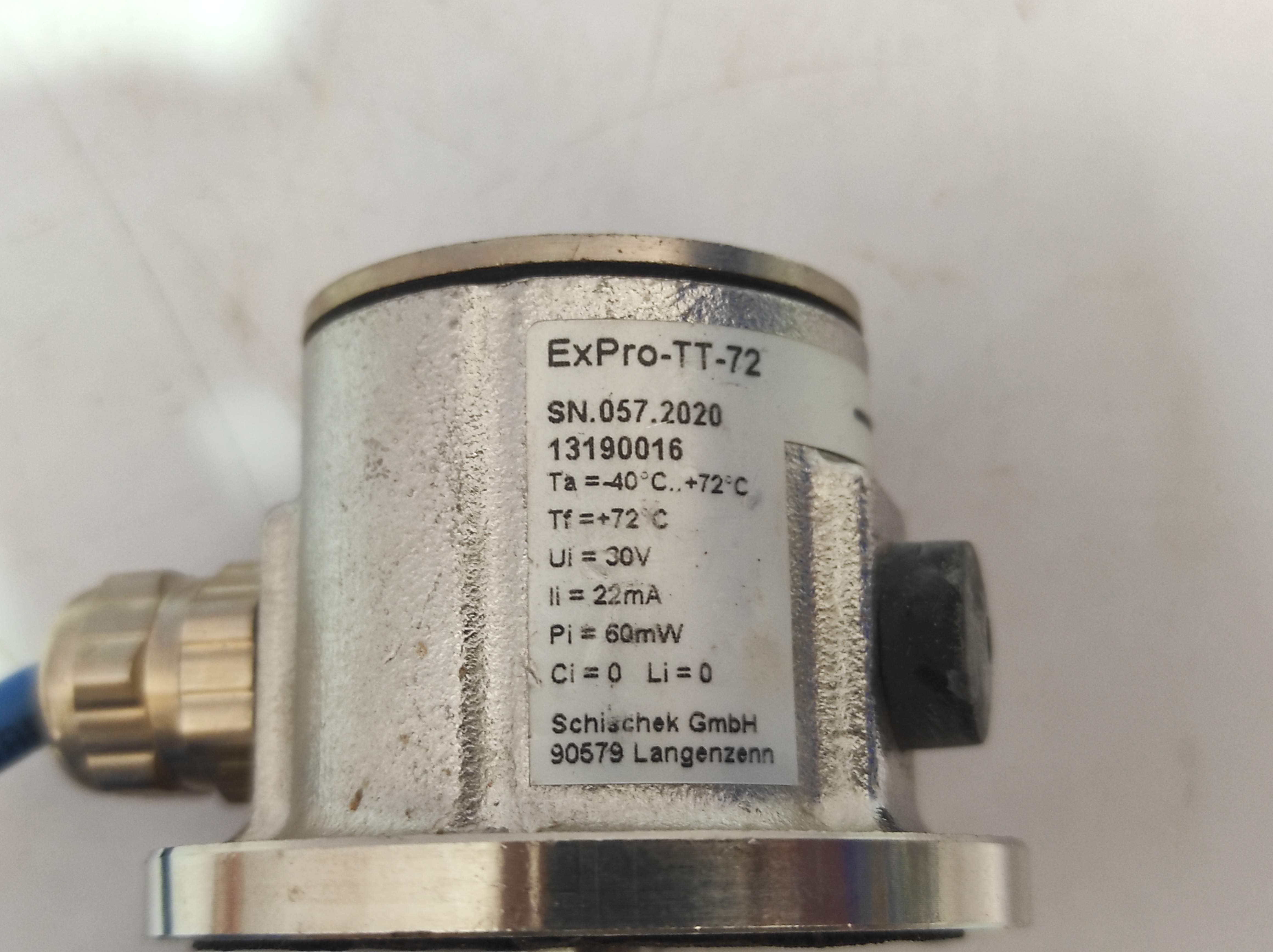 Schischek ExPro-TT-72 Temperature Safety 65 MM 1 Push Limiter