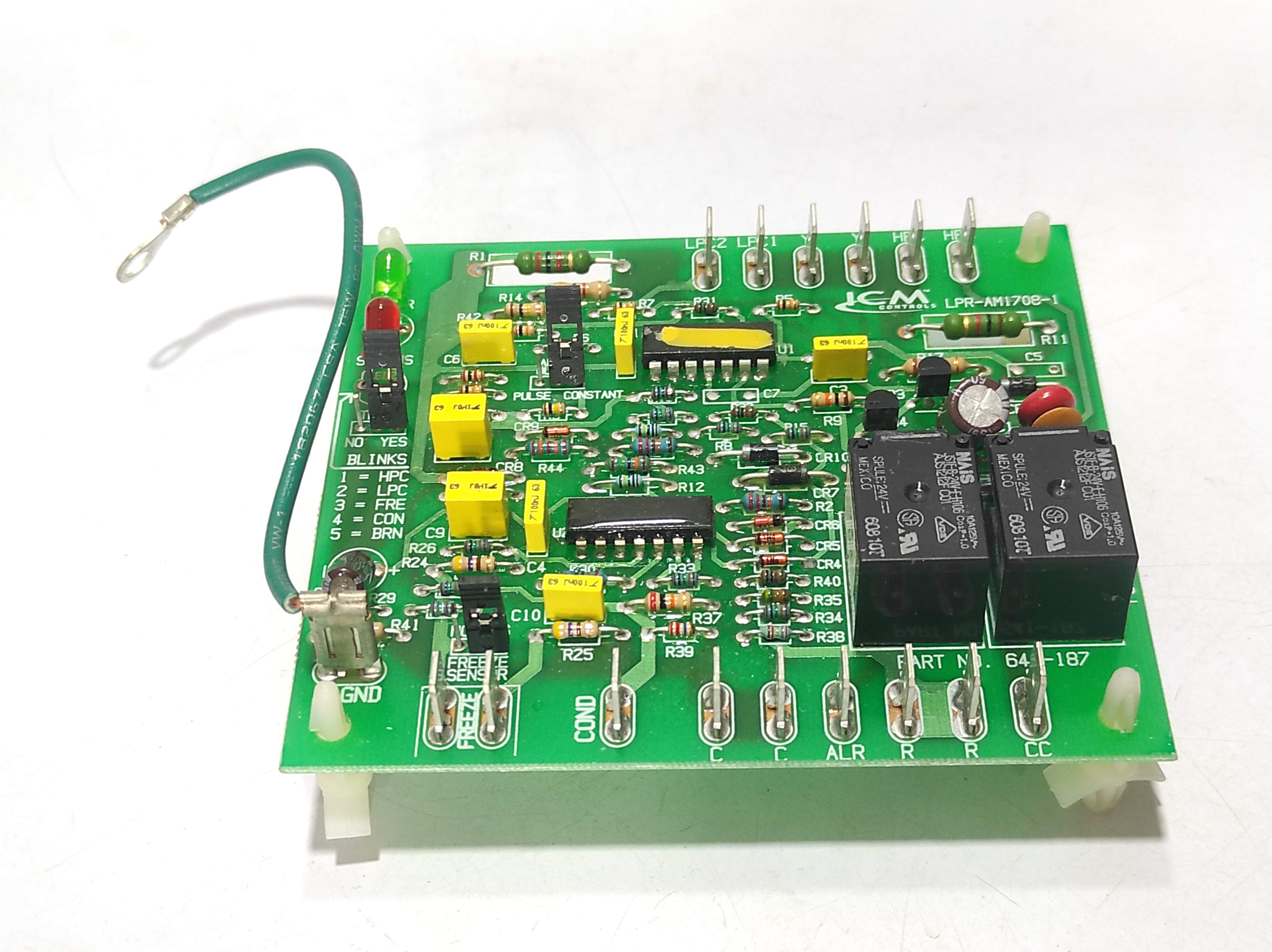 ICM Controls LPR-AM1708-1 641-187 PCB