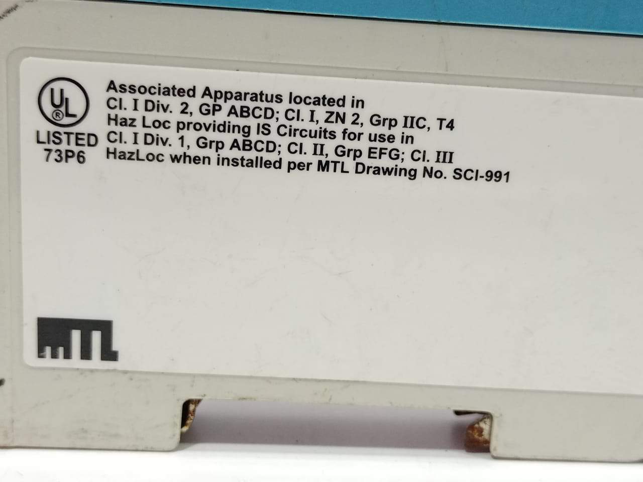 MTL 7787+ Shunt Diode Barrier - S N Ship Spares