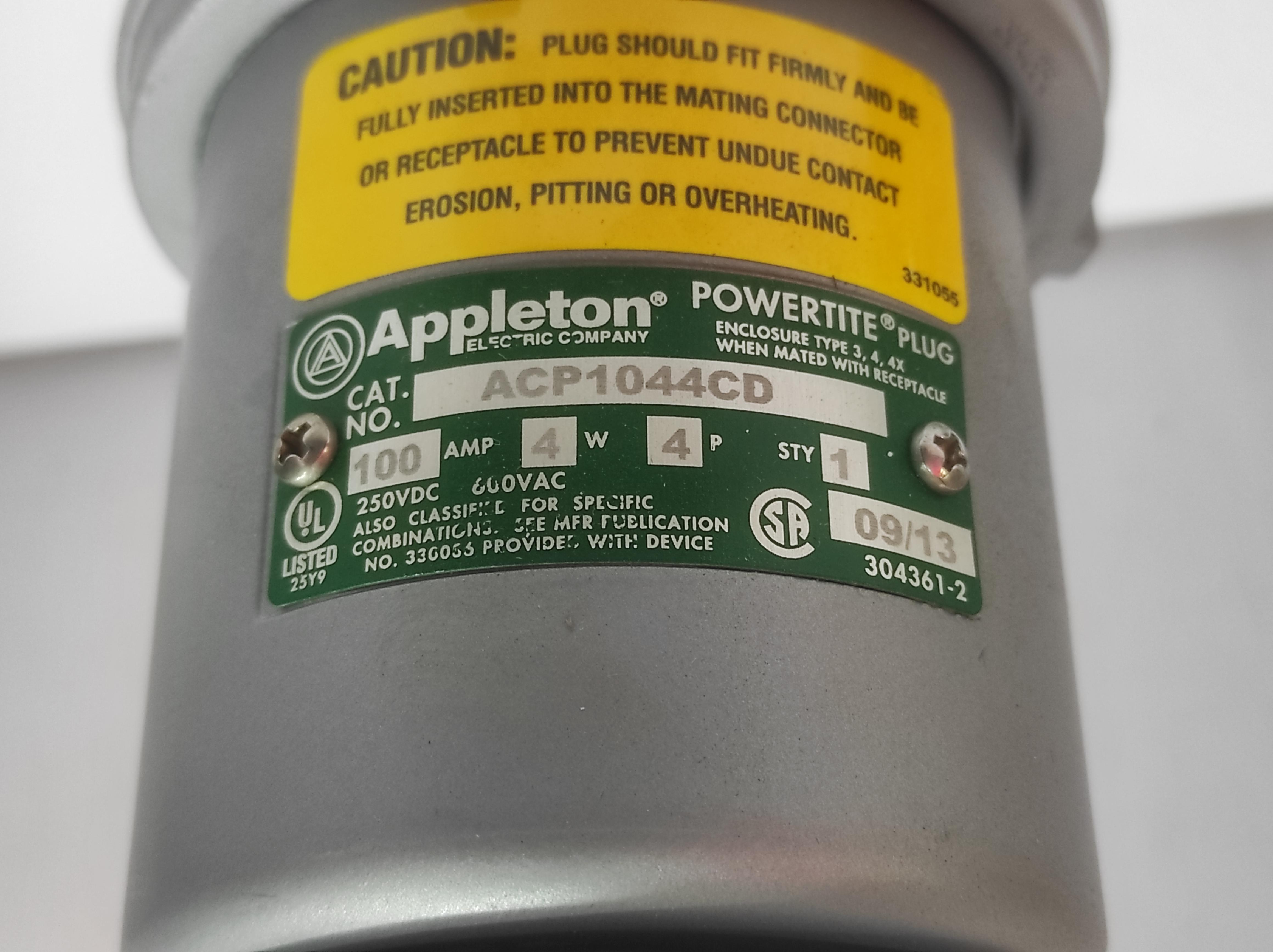 Appleton ACP1044CD Aluminum 100Amp Powertite