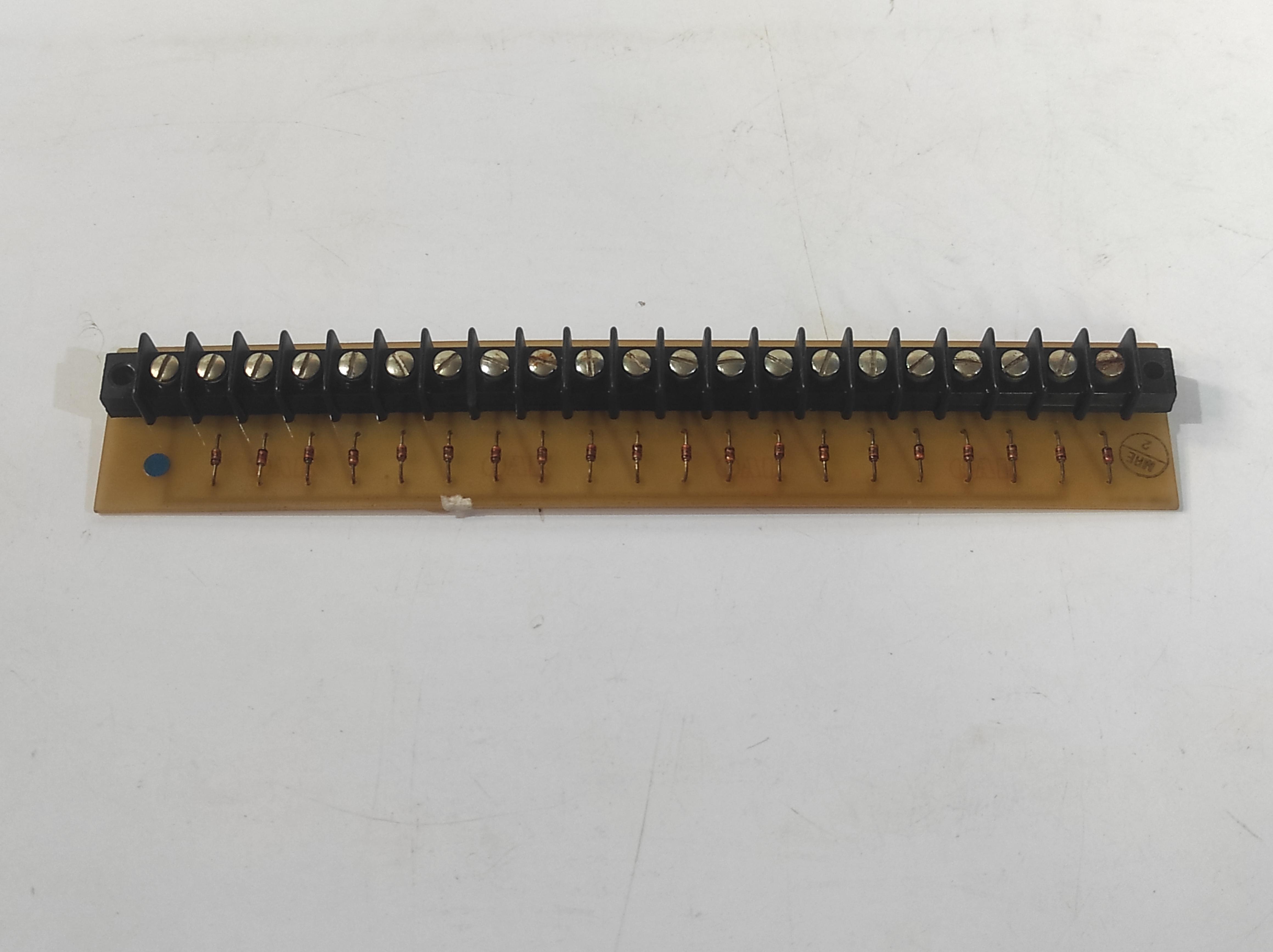 Cameron 381128-03-02 Lamp Test Diode Assembly PCB 3811280302