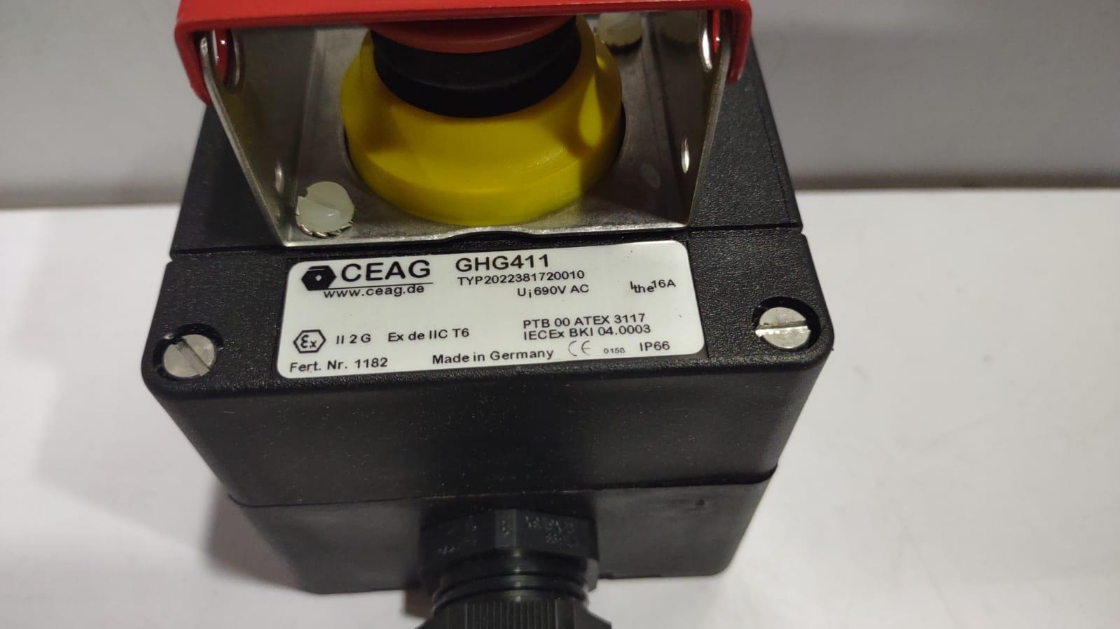 Cooper Crouse Hinds CEAG GHG411 2022381720010 Control Unit