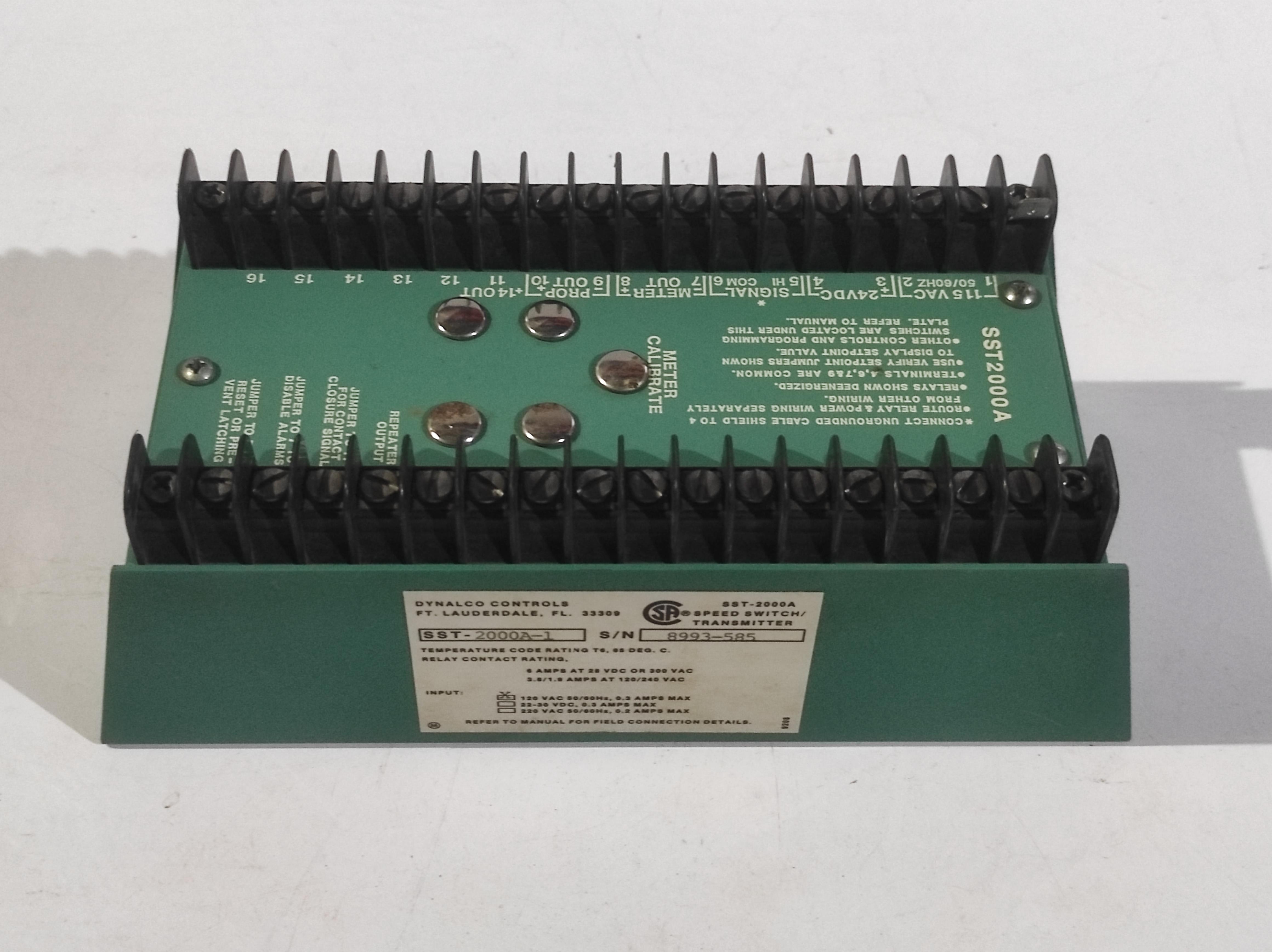Dynalco SST-2000A-1 Speed Switch Transmitter SST2000A1