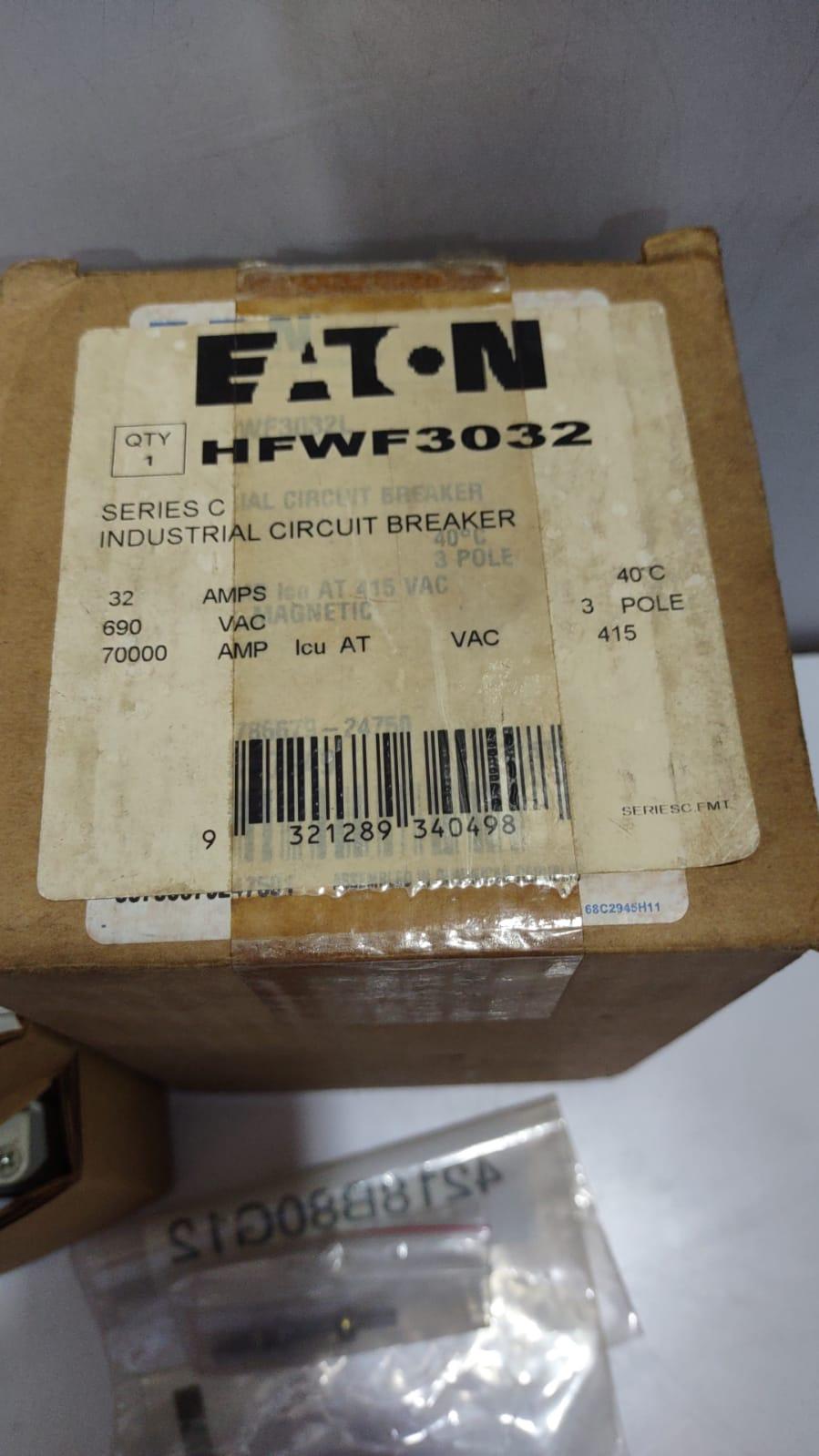 Eaton HFWF3032 Ser C Industrial Circuit Breaker 32A
