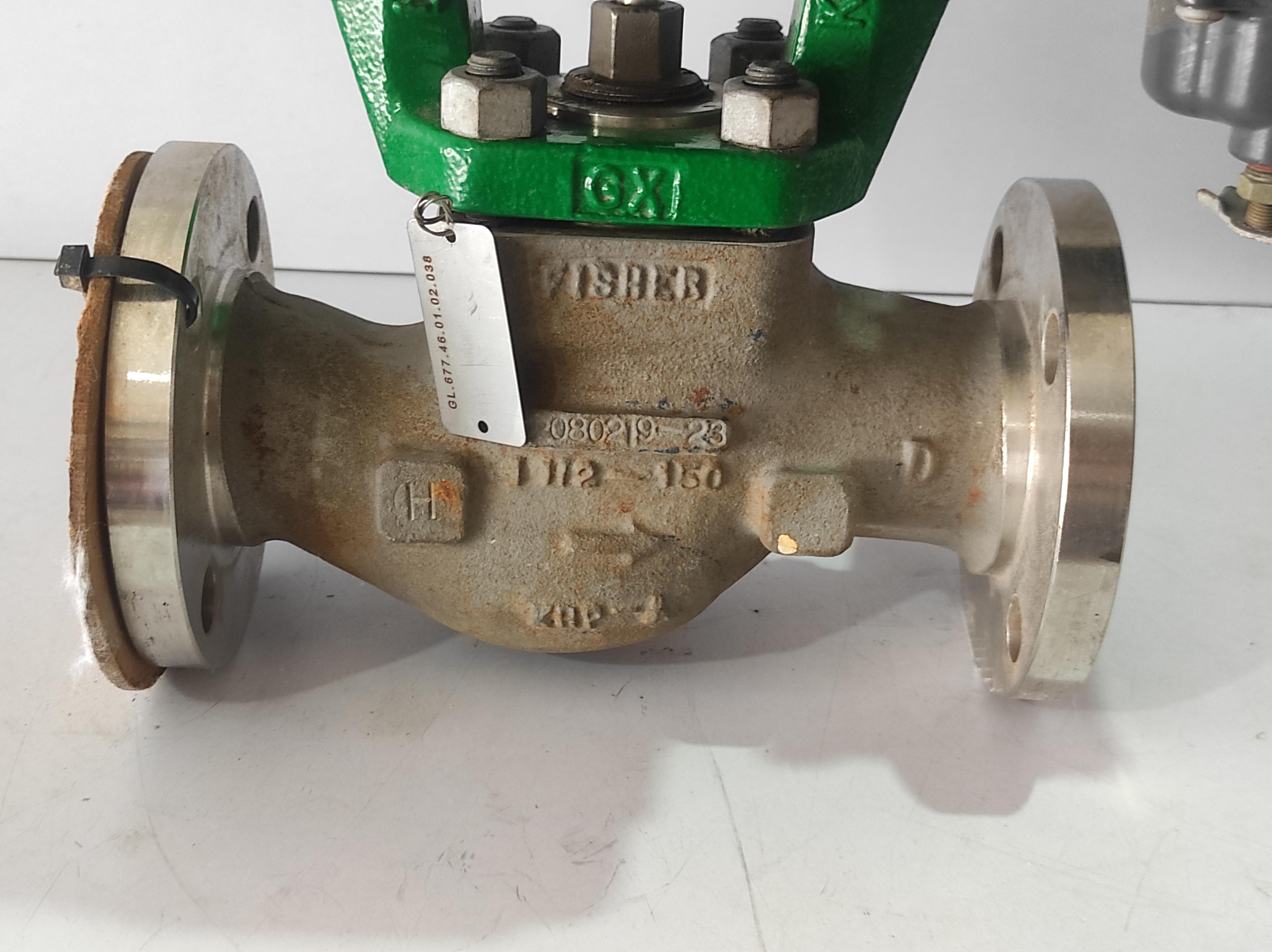 Fisher Design GX NPS 1 1_2 CL150 2020 225-A3 GX Control Valve And Actuator System