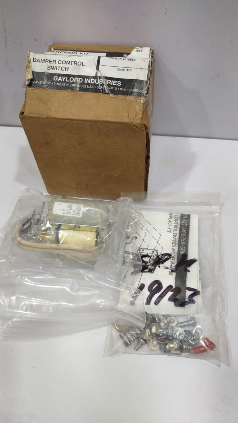 Gaylord N-66 115 Volt Damper Control Switch Repair Kit