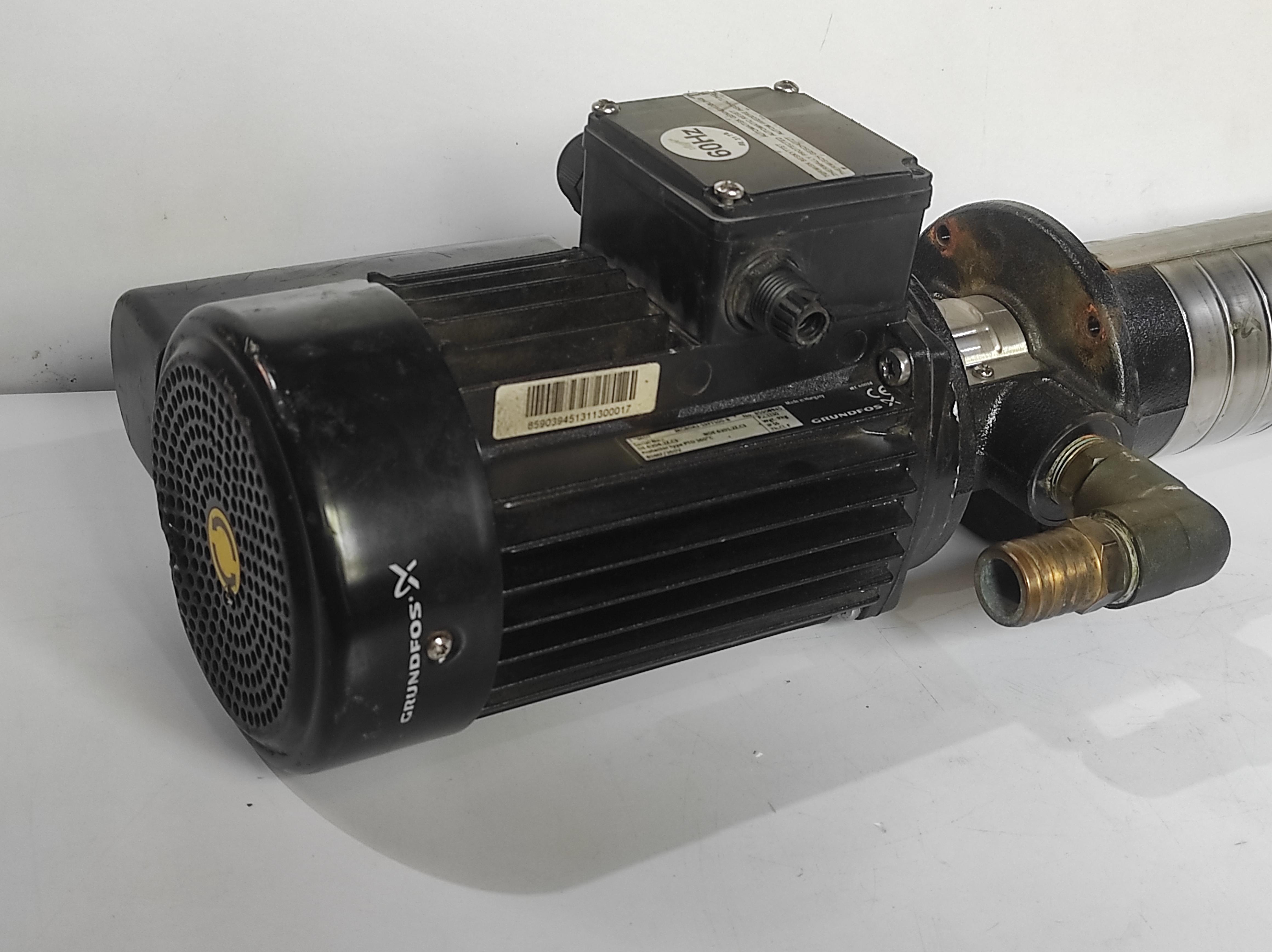 Grundfos SPK2-11_8 A-W-A-AUUV Coolant Pump Grundfos MG80A2-19FT100-B Pump Motor