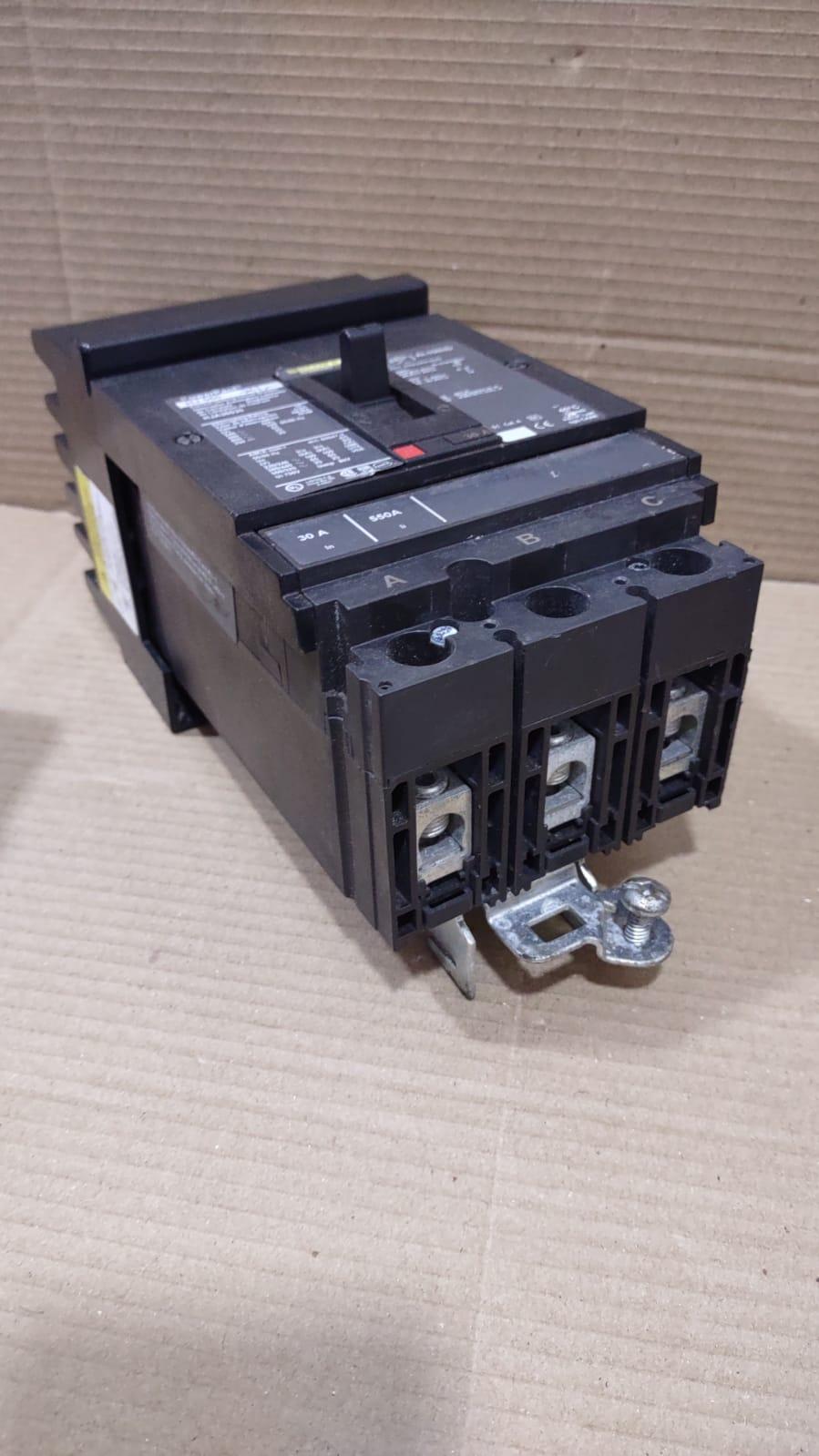 Square D Power Pact HJ 060 Current Limiting Circuit Breaker 30A HJA36030