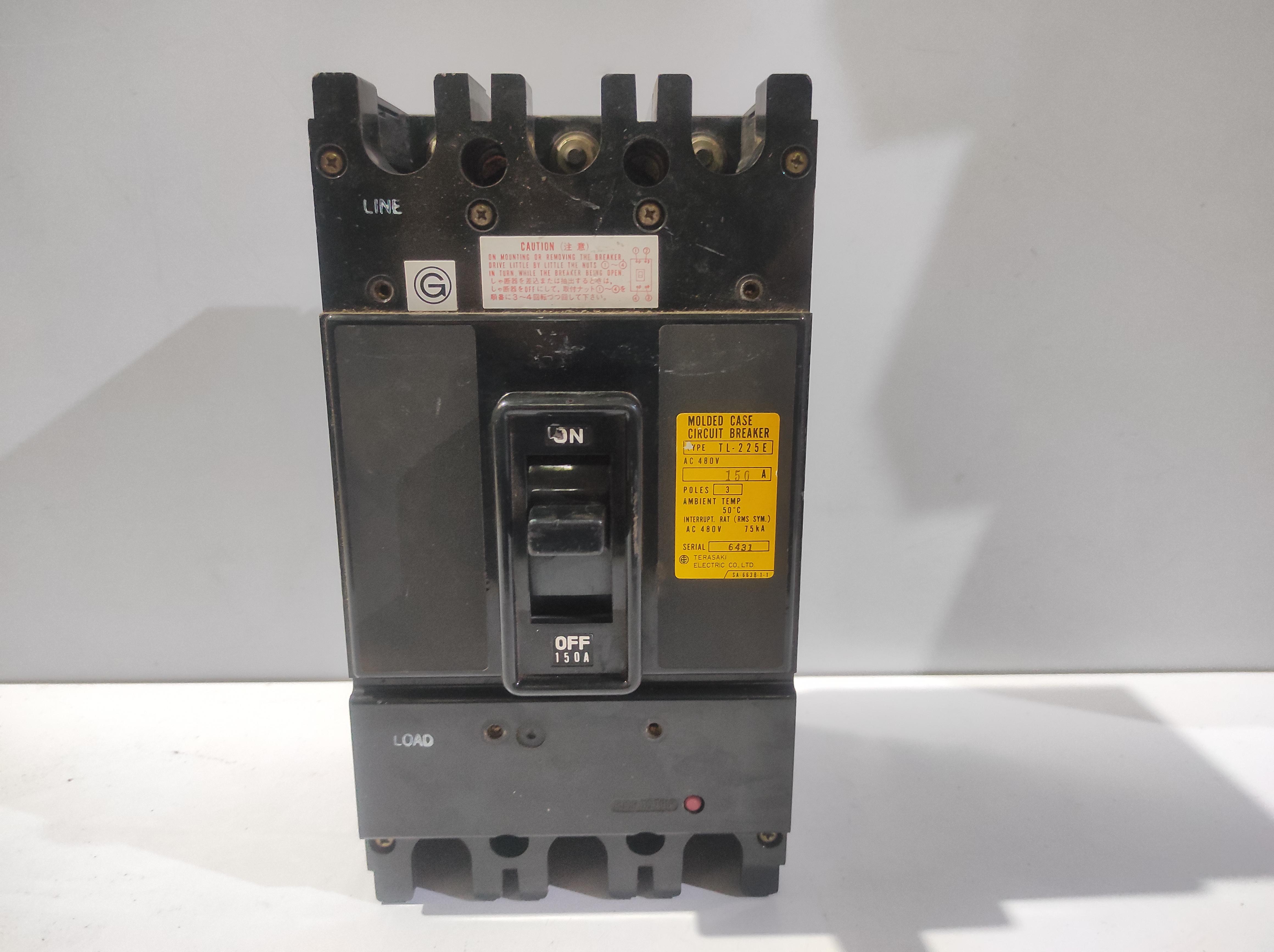 Terasaki TL-225E Molded Case Circuit Breaker 150A