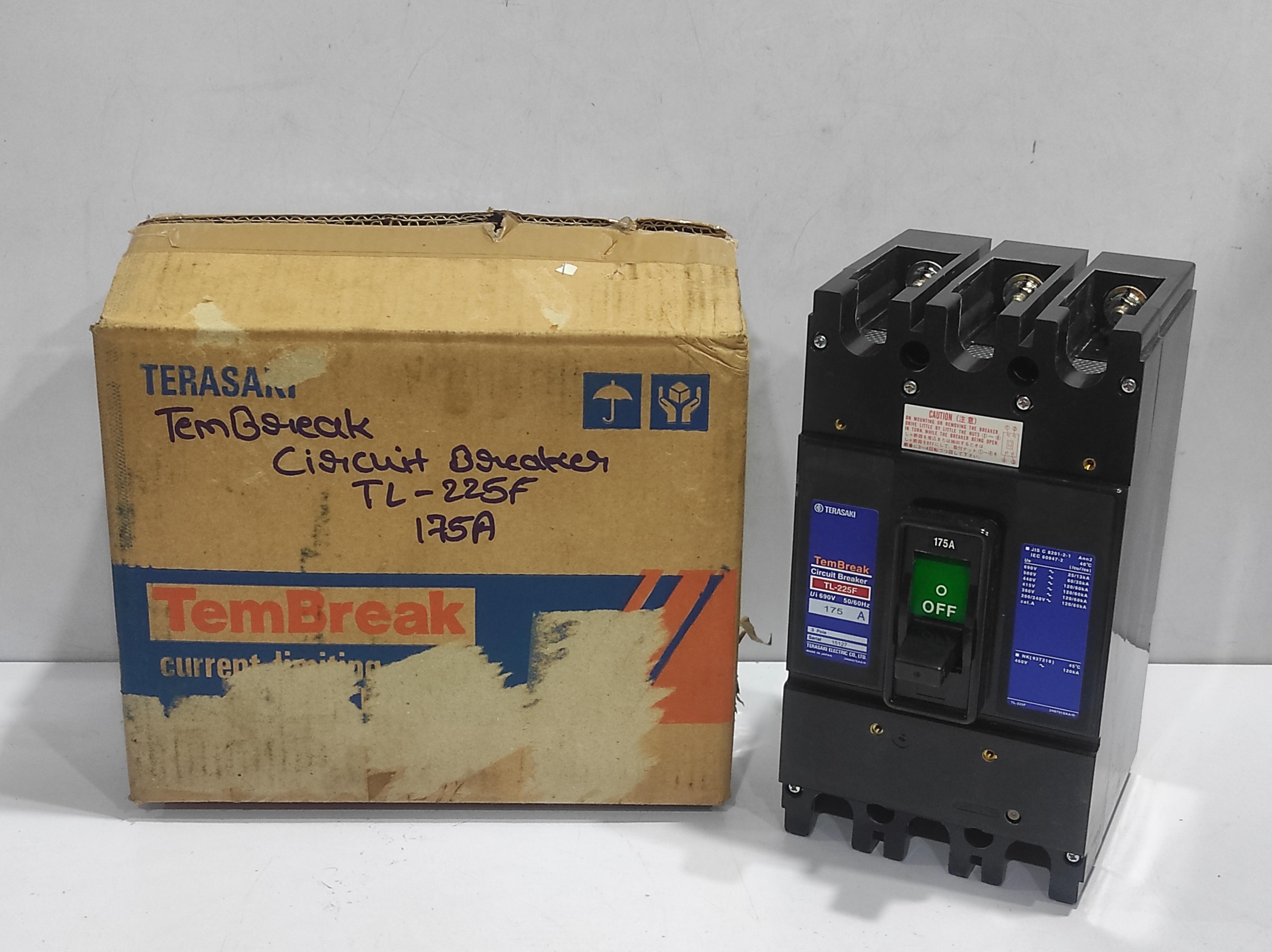 Terasaki TL-225F TemBreak Circuit Breaker 175A 50_60Hz _ TL225F