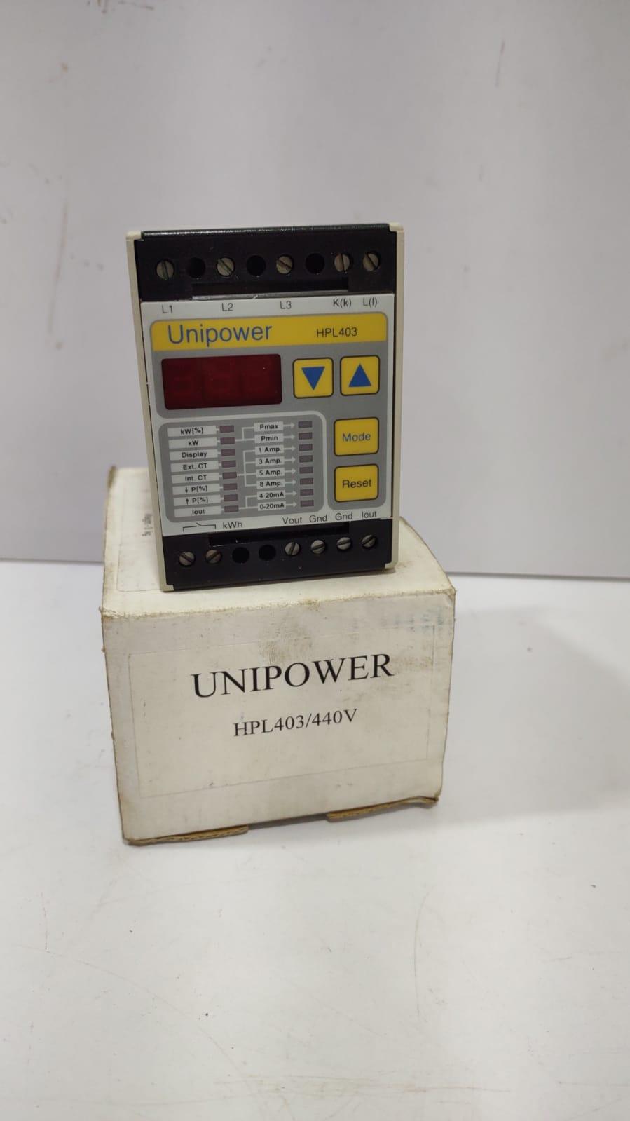 Unipower HPL403 Load Monitor 440V