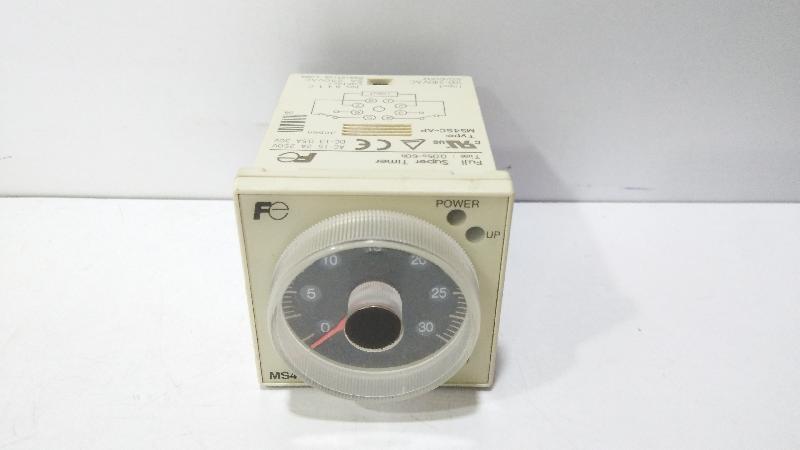 Fuji Electric Co. Ltd Super Timer MS4SC-AP 100-240VAC time: 0.6s to 60h