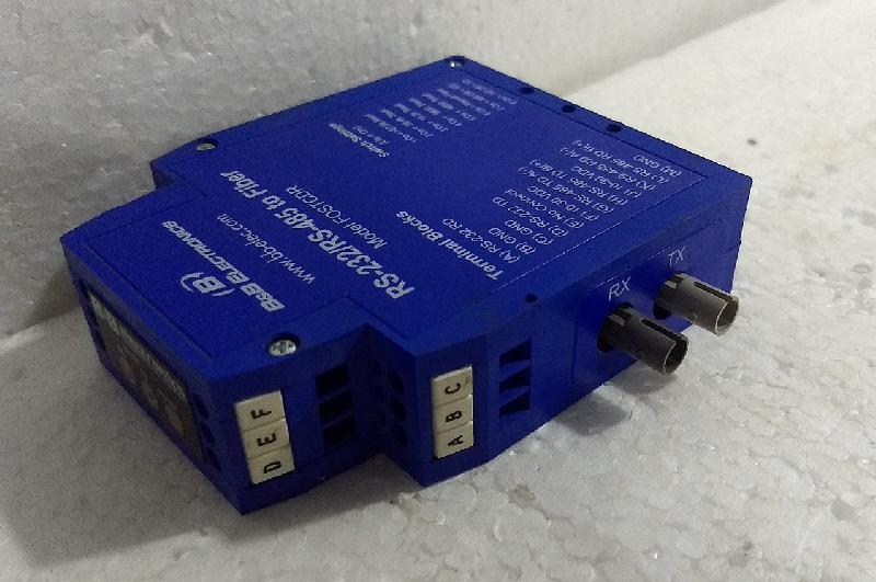 B&B ELECTRONICS FOSTCDR RS-232/RS-485 FIBER OPTIC CONVERTER - S N Ship ...