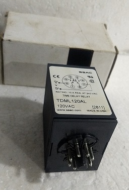 TDML120AL 120 VAC [2811] Time Delay Relay - Made in USA