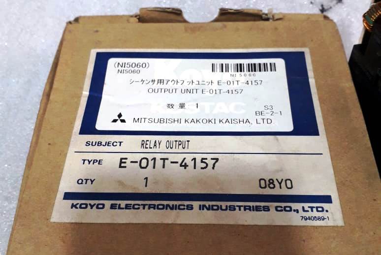 Koyo Electronics E-01T-4157 Output Module E01T4157