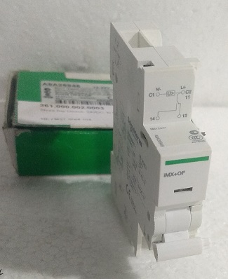 Schneider Electric IMX+OF Shunt Trip Device 24V Dc to Fit S202 T 12-24V A9A26948