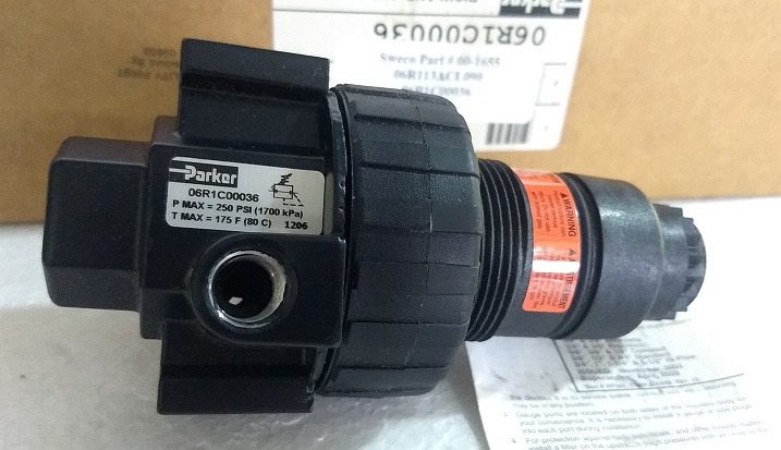 Parker Pneumatic Air Regulator 1/4