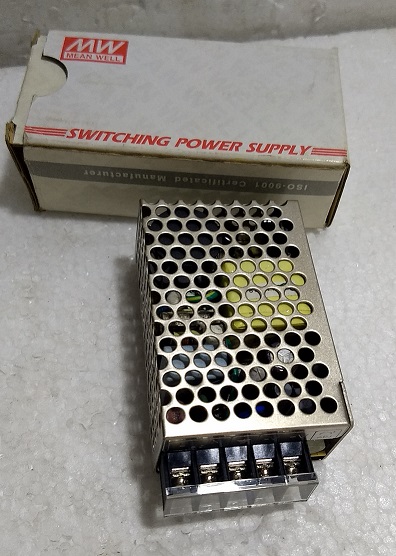Meanwell Power Supply RS-25-24 - 100-240VAC 0.7A 50/60Hz