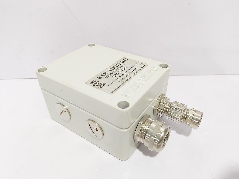 KONGSBERG GN-100/A THERMOCOUPLE AMPLIFIER 0-600C CONNECTION BOX GN-100A