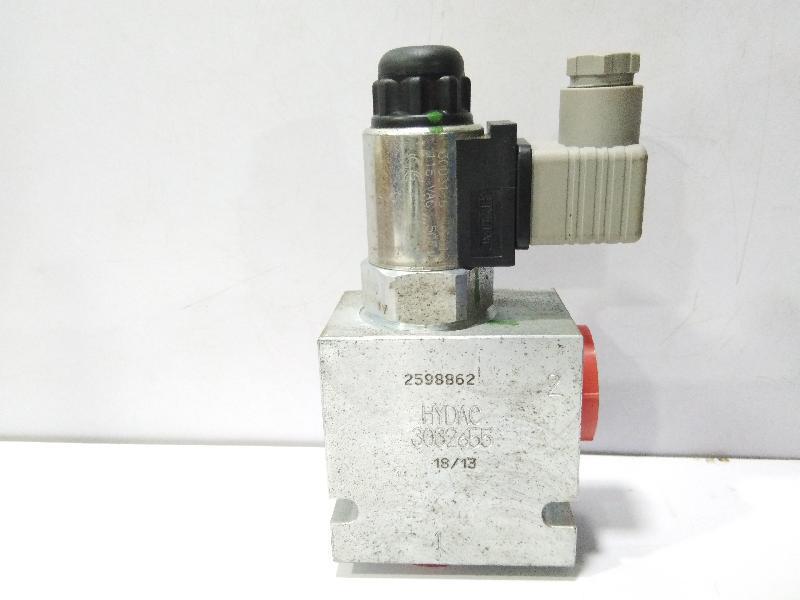 HYDAC 3032655 CONNECTION HOUSING FOR CARTRIDGE VALVES WITH HYDAC 3003156 COIL