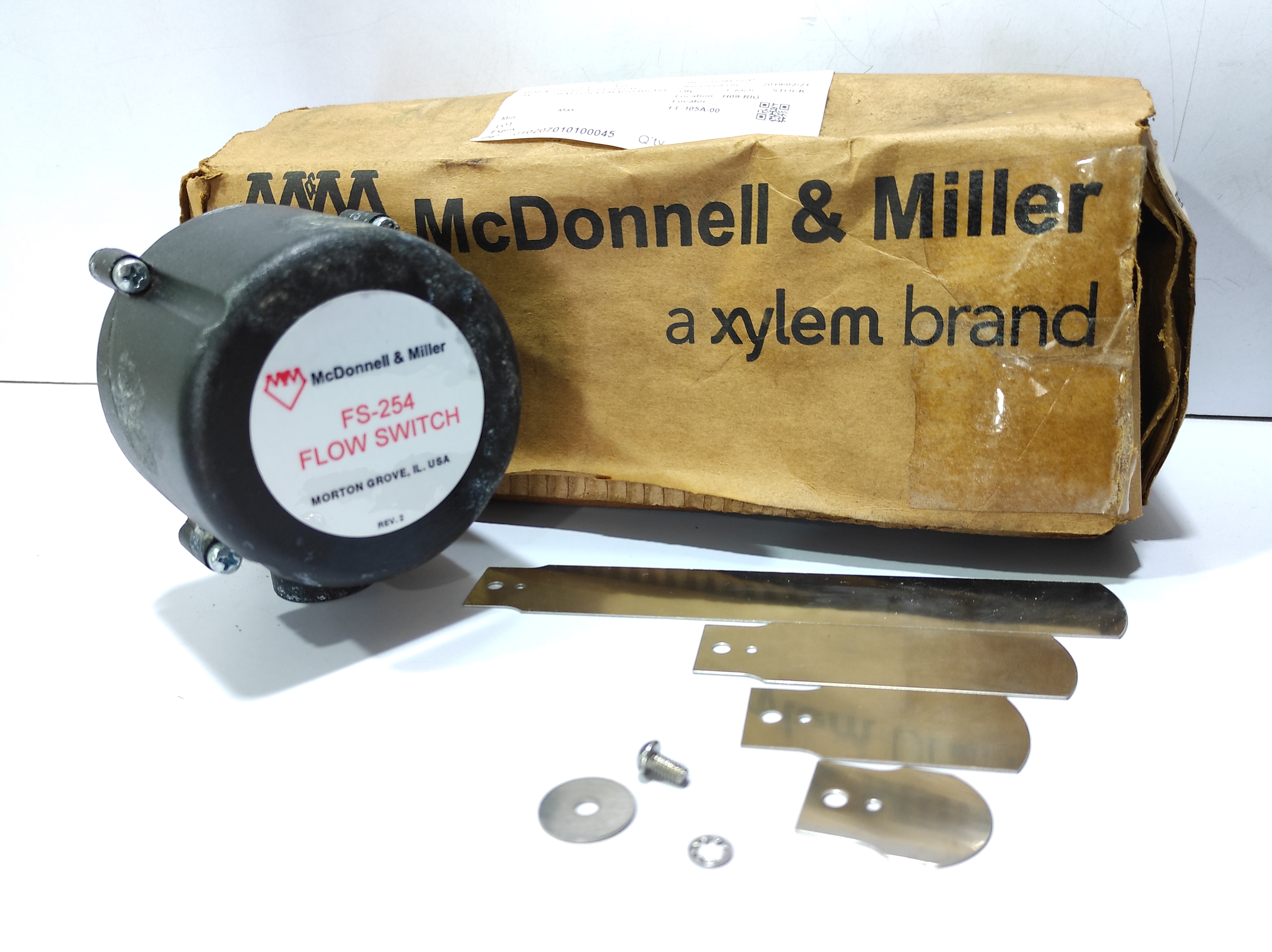 McDONNELL & MILLER FS-254 FLOW SWITCH