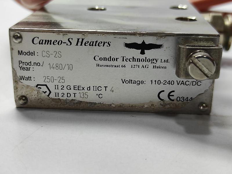 CONDOR CS-2S CAMEO-S HEATERS