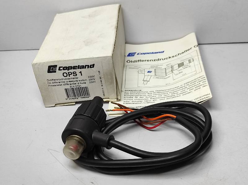 Copeland OPS 1 Oil Differential Pressure Switch 230V