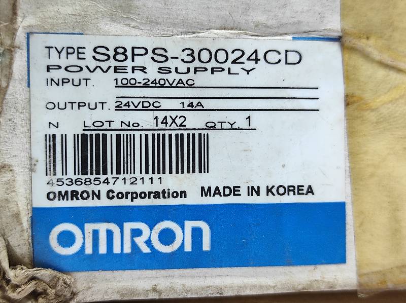 Omron S8PS-30024CD Power Supply