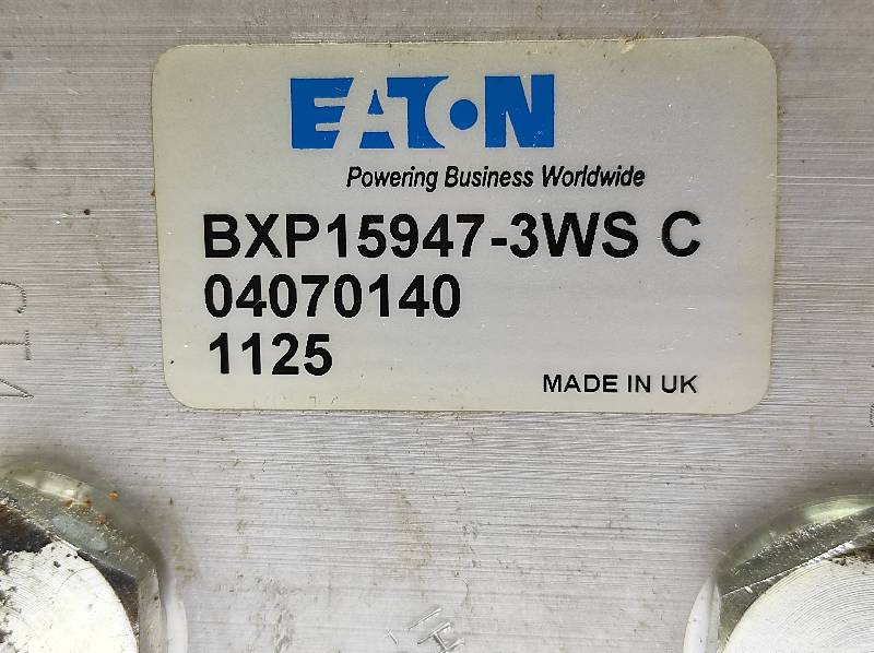 Eaton BXP15947-3WS C Load Control Valve Dual