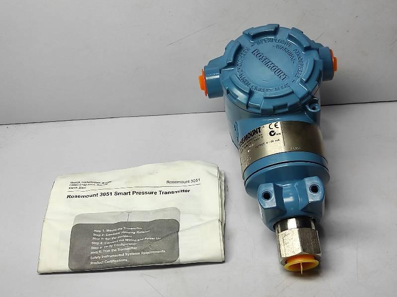Rosemount 03031-0059-0002 Rev AA Pressure Transmitter