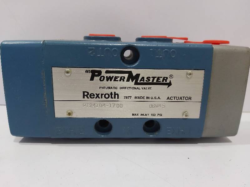 Rexroth R431008515 PT24104-1700 / 4 Way Valve / PT241041700
