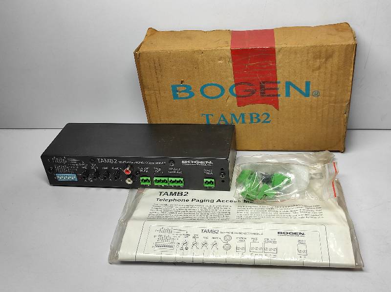 Bogen Comunications TAMB2 Telephone Paging Access Module