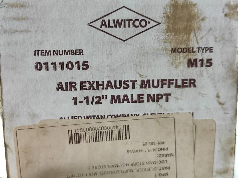 Alwitco 44AW56 Silencer Muffler Model M15