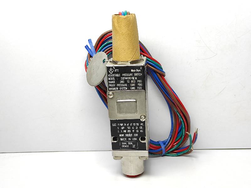 ITT Neo Dyn 232P44C6EHNR Adjustable Pressure Switch