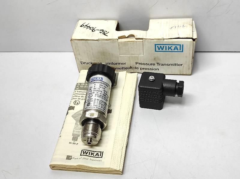 Wika IS-20-S Pressure Transmitter 7495874